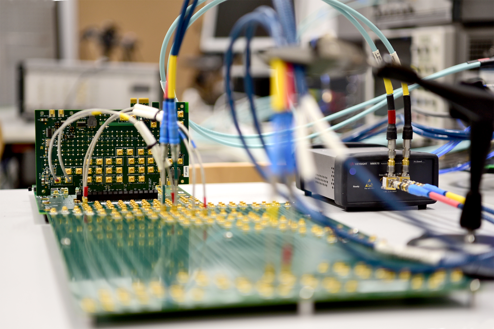 Einrichten einer PCIe Rx Kalibrierung mit offiziellem PCI-SIG Fixture Kit