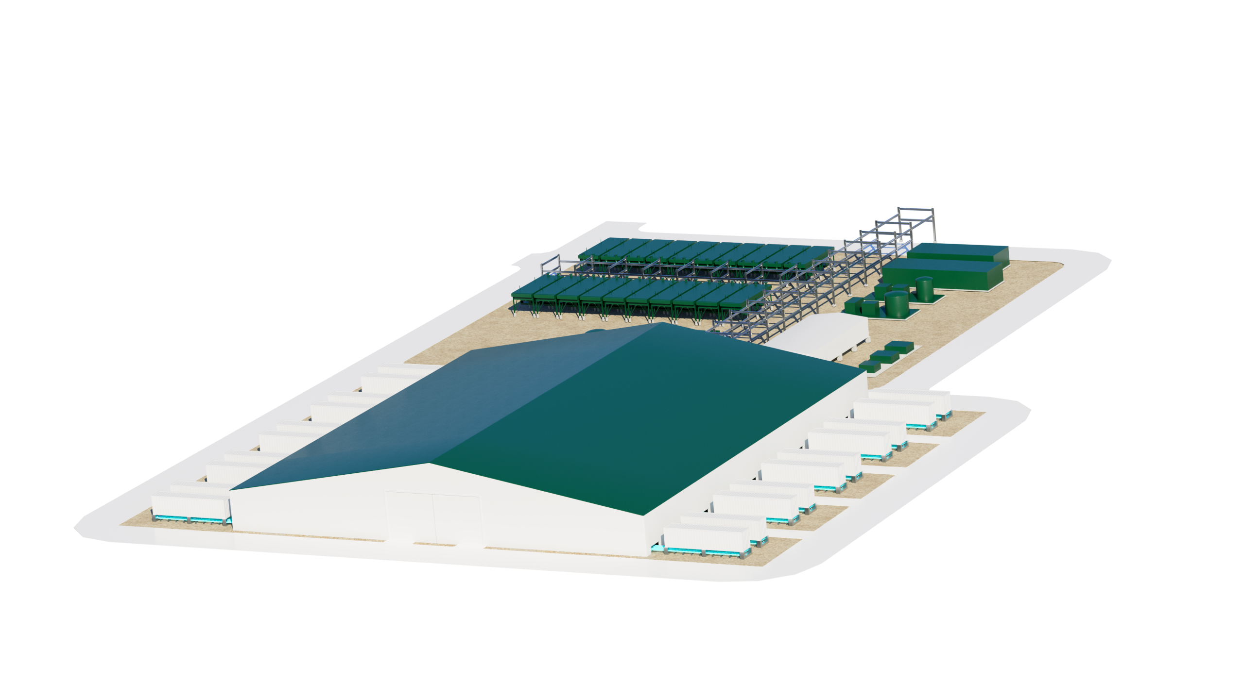100MW MHP Indoor Plant